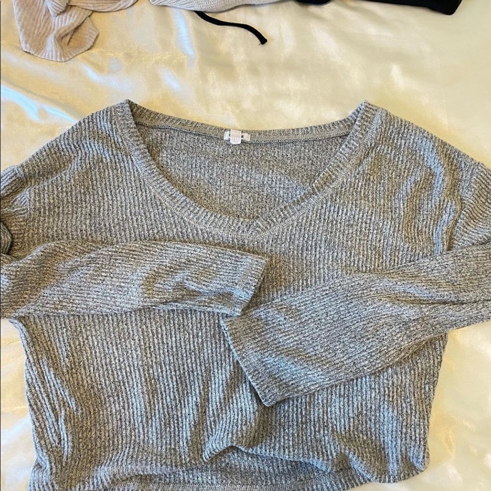 grey garage long sleeve